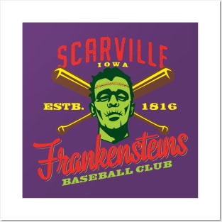 Scarville Iowa Frankensteins Posters and Art